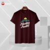 Adventure awaits chocolate color half sleeve t-shirt