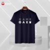 Game over navy blue half sleeve t-shirt