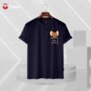 Pocket jerry navy blue half sleeve t-shirt