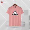 Sleep mode peach pink half sleeve t-shirt