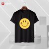 Smiley black half sleeve t-shirt