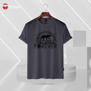 Wakanda forever ash half sleeve t-shirt