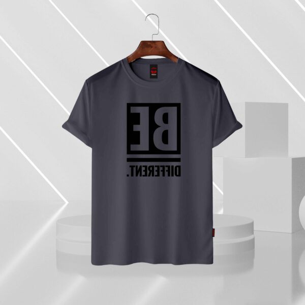 Be different ash half sleeve t-shirt