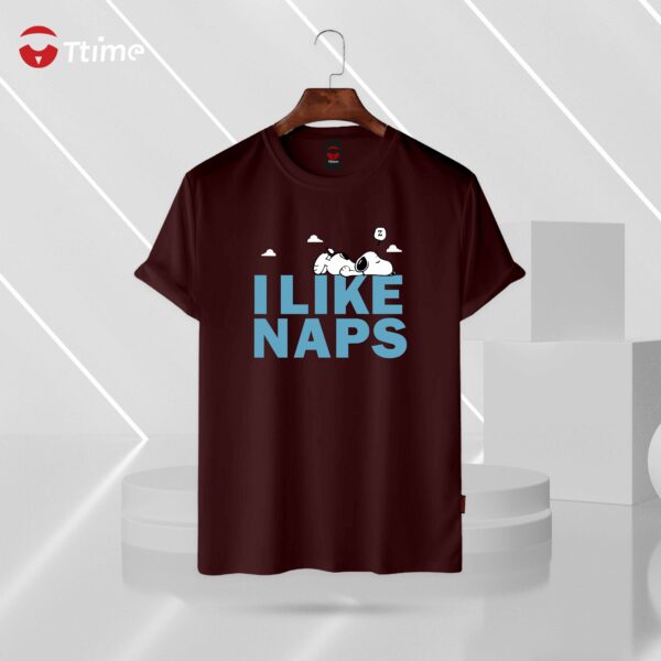 I like napes chocolate color half sleeve t-shirt